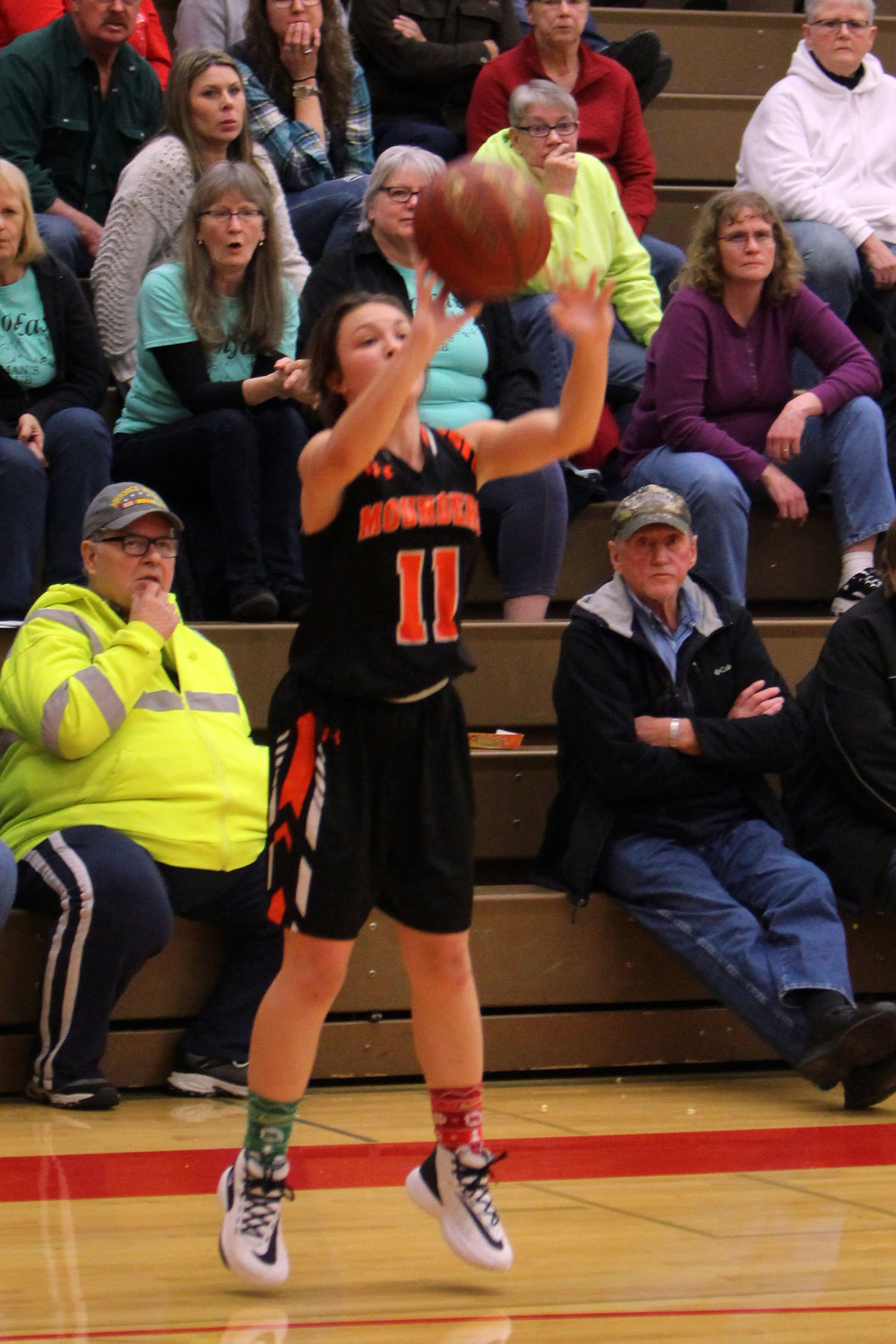 Elk Mound at Colfax girls basketball 12-5-19